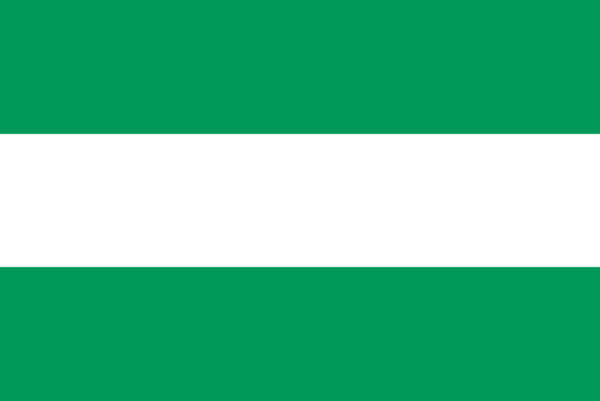 BANDERAS ANDALUCIA SIN ESCUDO