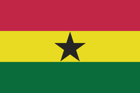 BANDERA GHANA