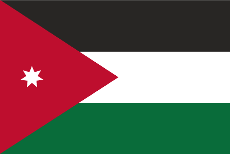 BANDERA JORDANIA MASTIL