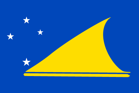 BANDERA TOKELAU MASTIL