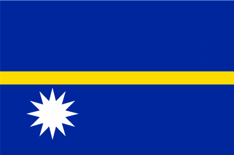 BANDERA NAURU MÁSTIL