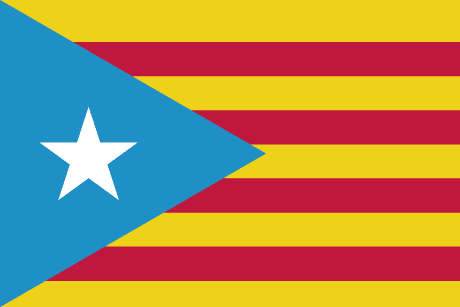 BANDERA CATALANA ESTELADA