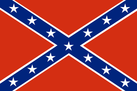 BANDERA CONFEDERADA ESTADOS UNIDOS