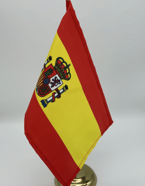Bandera de sobremesa de España