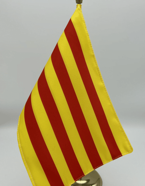 Bandera de sobremesa de Cataluña