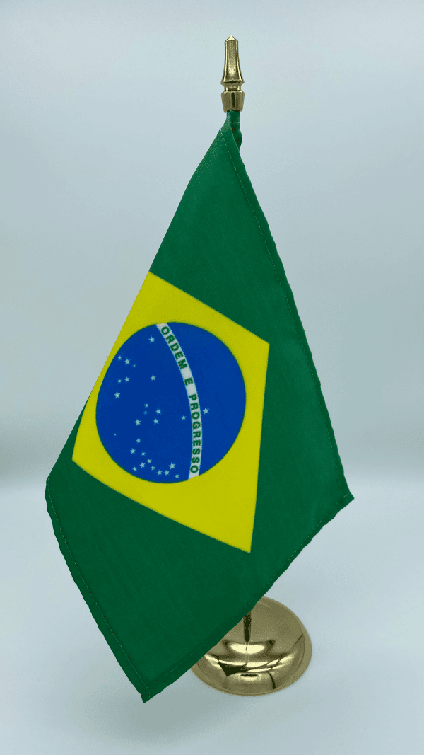 Bandera de sobremesa de Brasil