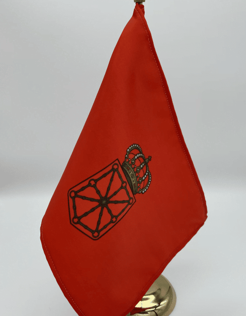 Bandera de sobremesa de Navarra