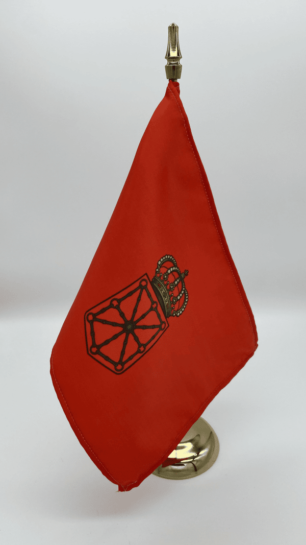 Bandera de sobremesa de Navarra