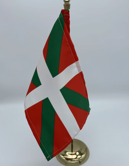 Bandera de sobremesa del País Vasco