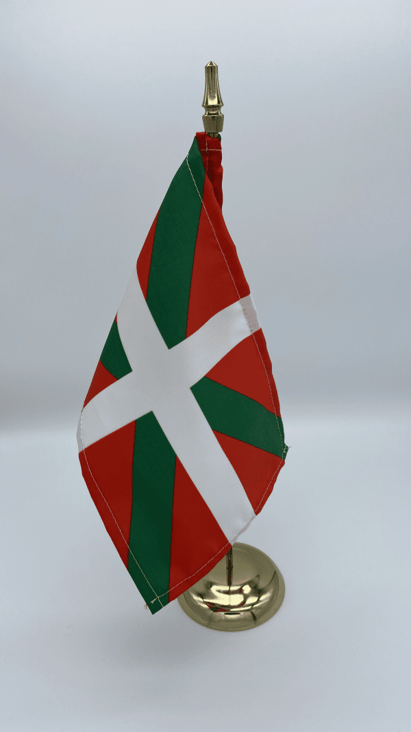 Bandera de sobremesa del País Vasco