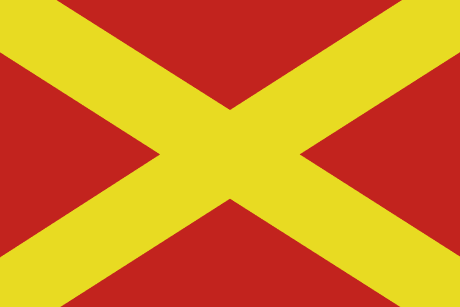 bandera pista de emergencia