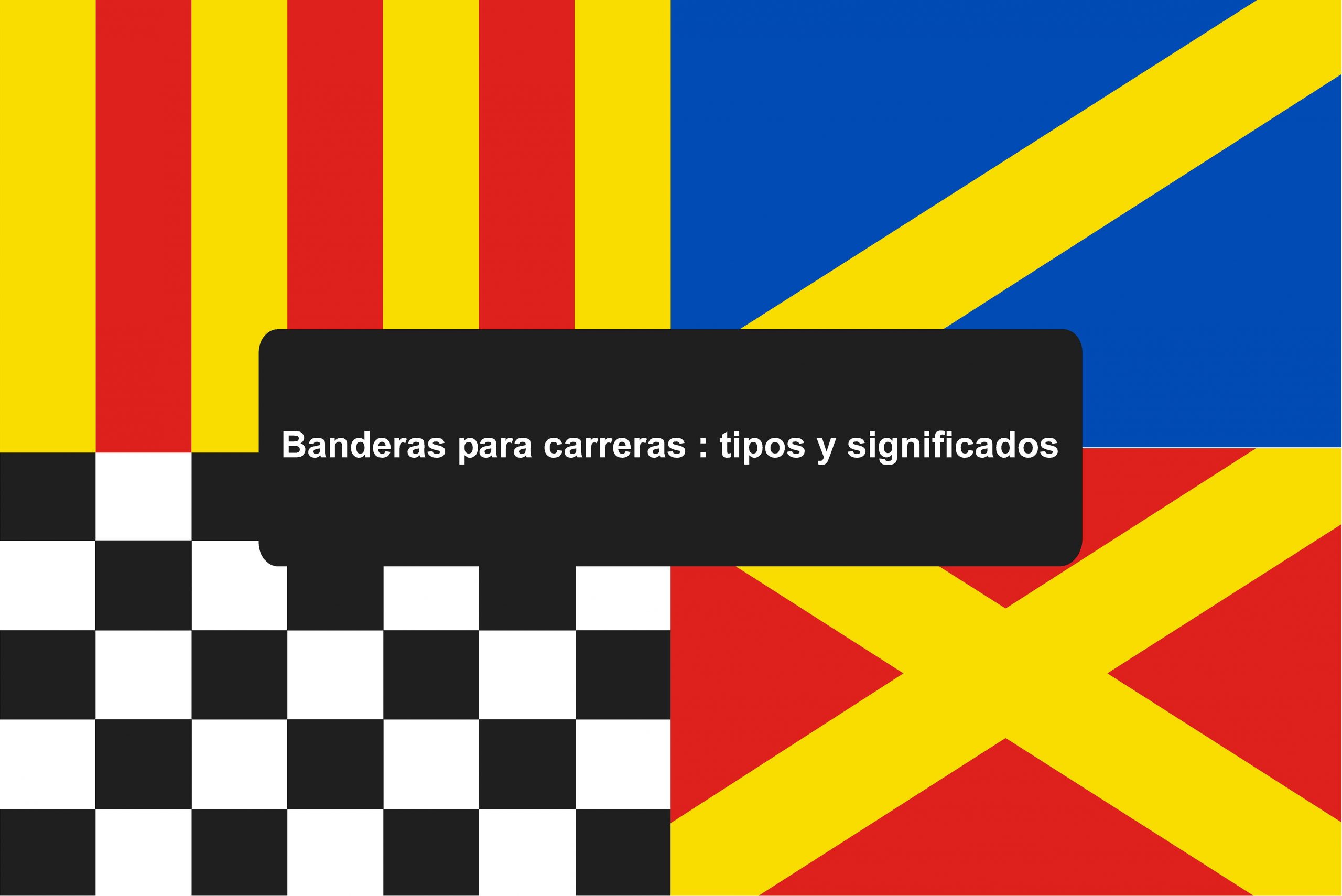 Banderas para carreras: tipos y significados – Banderas Puerta de Hierro