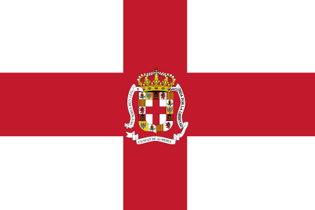 bandera almeria escudo