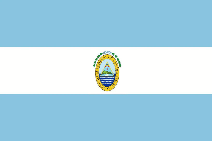 bandera república federal de centroamérica