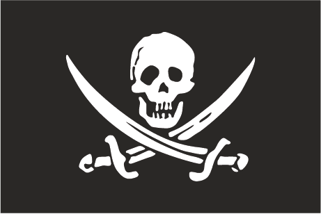 bandera pirata Jack Rachham
