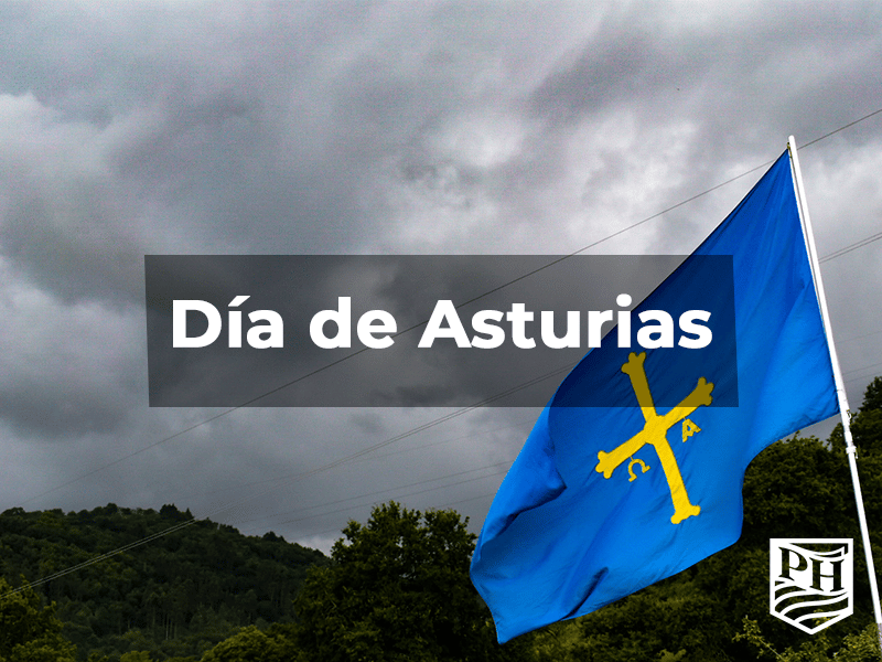 Bandera de Asturias Día de Asturias