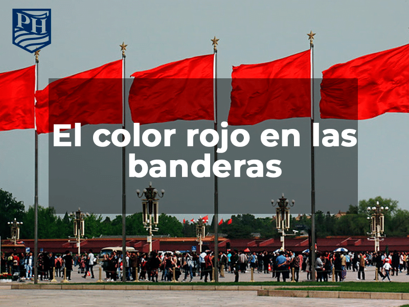 impermeable perfil en términos de Por qué el rojo es el color más usado en las banderas de los países? –  Banderas Puerta de Hierro